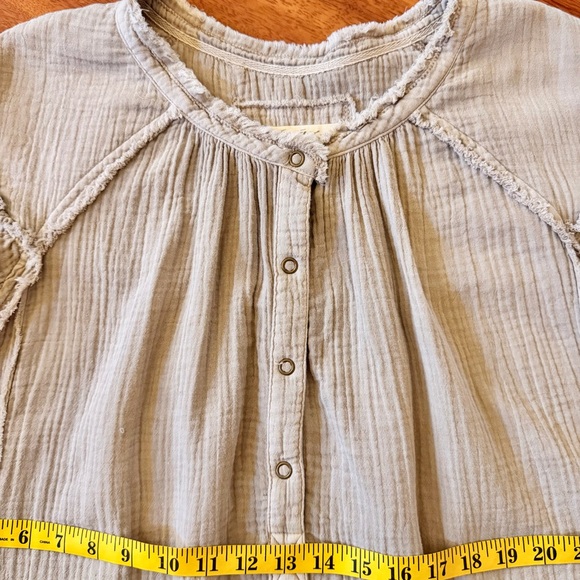 Free People We The Free Beach Day Cotton Pullover - Size XL - Picture 5 of 12